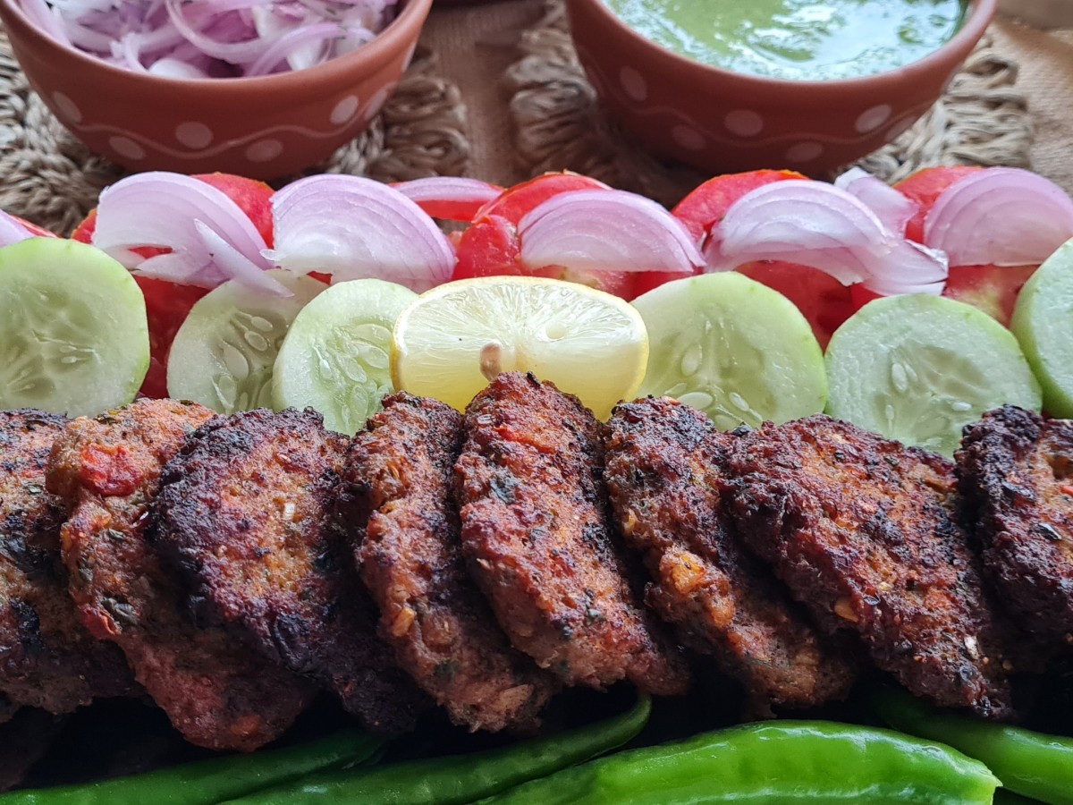 Tangy Spicy Peshawari Chapli Kabab